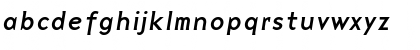 Download BaseNine Italic Font Lowercase Preview