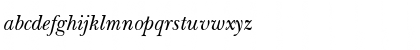 Download Baskerville Light SSi Light Italic Font Lowercase Preview