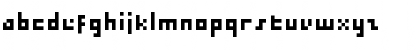Download BM micro7 A7 Font Lowercase Preview