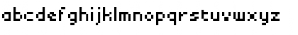 Download BM mini A8 Font Lowercase Preview