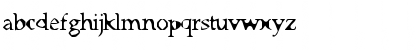 Big Ham Regular Font Lowercase Preview