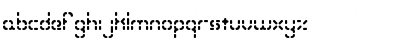 Download Bleak Segments (BRK) Regular Font Lowercase Preview