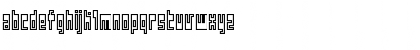 Download BM utopia A23 Font Lowercase Preview