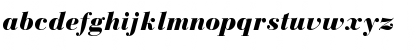 Download Bodoni Recut Black SSi Black Italic Font Lowercase Preview