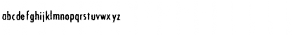 Download BON ViVER Regular Font Lowercase Preview