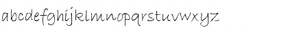 Download Bradley Hand ITC Regular Font Lowercase Preview
