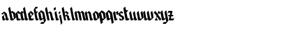 Download Brawny Regular Font Lowercase Preview
