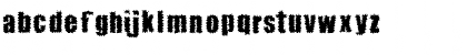 Download Brocaine Decade Regular Font Lowercase Preview