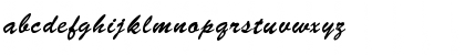 Download Brush Normal Font Lowercase Preview
