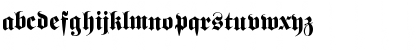 Download FetteFraktur-Normal Regular Font Lowercase Preview