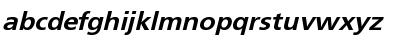 Download BudboyerExtObl- Regular Font Lowercase Preview