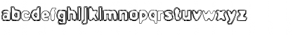 Download BN-Outer Line Regular Font Lowercase Preview
