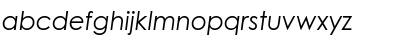 Download Century Gothic Italic Font Lowercase Preview