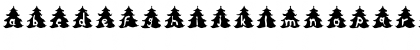 Download Christmas Tree Regular Font Lowercase Preview