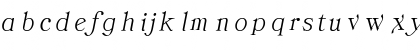 Download Classica Italic Font Lowercase Preview