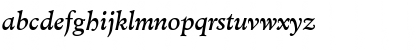Download Cleric SSi Italic Font Lowercase Preview