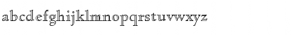 Download CloisterOpenFace BT Regular Font Lowercase Preview