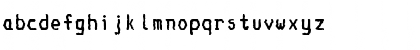 Download Console Normal Font Lowercase Preview