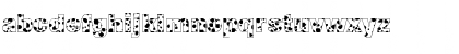 Download Cow-Spots Regular Font Lowercase Preview