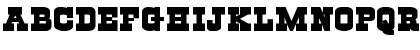 Download Cowboys Solid Font Lowercase Preview