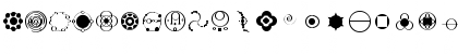 Download Crop Circle Dingbats Regular Font Lowercase Preview
