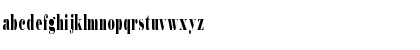 Download Bodidly-Condens Regular Font Lowercase Preview