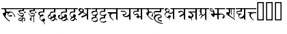 Download DevanagariDelhiSSK Regular Font Lowercase Preview