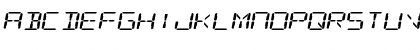 Download Digital Readout Expanded Regular Font Lowercase Preview
