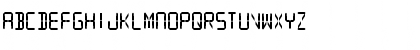 Download Digital Readout Thick Upright Regular Font Lowercase Preview