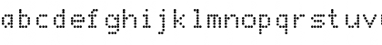 Download DotMatrix Regular Font Lowercase Preview