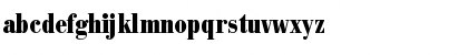 Download Bodoni BE Regular Font Lowercase Preview
