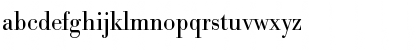Download Bodoni BE Regular Font Lowercase Preview