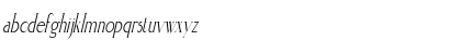 Download ElisiaCondensed Italic Font Lowercase Preview