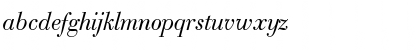 Download Bodoni Classic Ad Italic Font Lowercase Preview