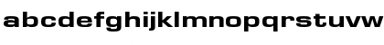 Download EuroseWideHeavy Regular Font Lowercase Preview