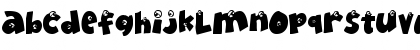 Download EyeOnlyHaveEyesForYou Regular Font Lowercase Preview