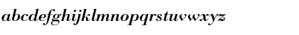 Download Bodoni Classico BoldItalic Font Lowercase Preview
