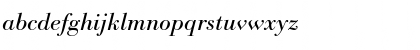 Download Bodoni Classico Italic Font Lowercase Preview
