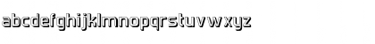 Download Forgotten Futurist Shadow Regular Font Lowercase Preview