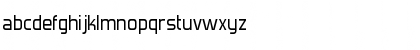 Download Forgotten Futurist Regular Font Lowercase Preview
