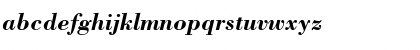 Download Bodoni LT Bold Italic Font Lowercase Preview