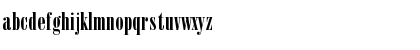 Download Bodoni PosterCompressed Regular Font Lowercase Preview