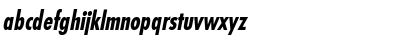 Download FuturistCondensed Bold Italic Font Lowercase Preview