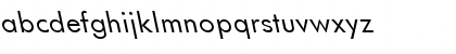 Download FuturistLefty Regular Font Lowercase Preview