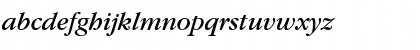Download GarmdITC Bk BT Book Italic Font Lowercase Preview
