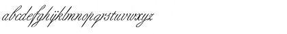 Download GE Alluring Regular Font Lowercase Preview