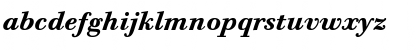 Download Bodoni Six ITC TT BoldItalic Font Lowercase Preview