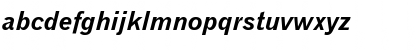 Download Gothic720 BT Bold Italic Font Lowercase Preview