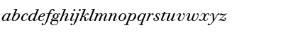 Download Bodoni Twelve OS ITC TT BookIta Font Lowercase Preview