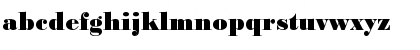 Download Bodoni-Black Regular Font Lowercase Preview